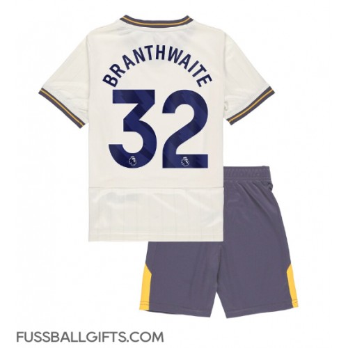 Everton Jarrad Branthwaite #32 Fußballbekleidung 3rd trikot Kinder 2024-25 Kurzarm (+ kurze hosen)